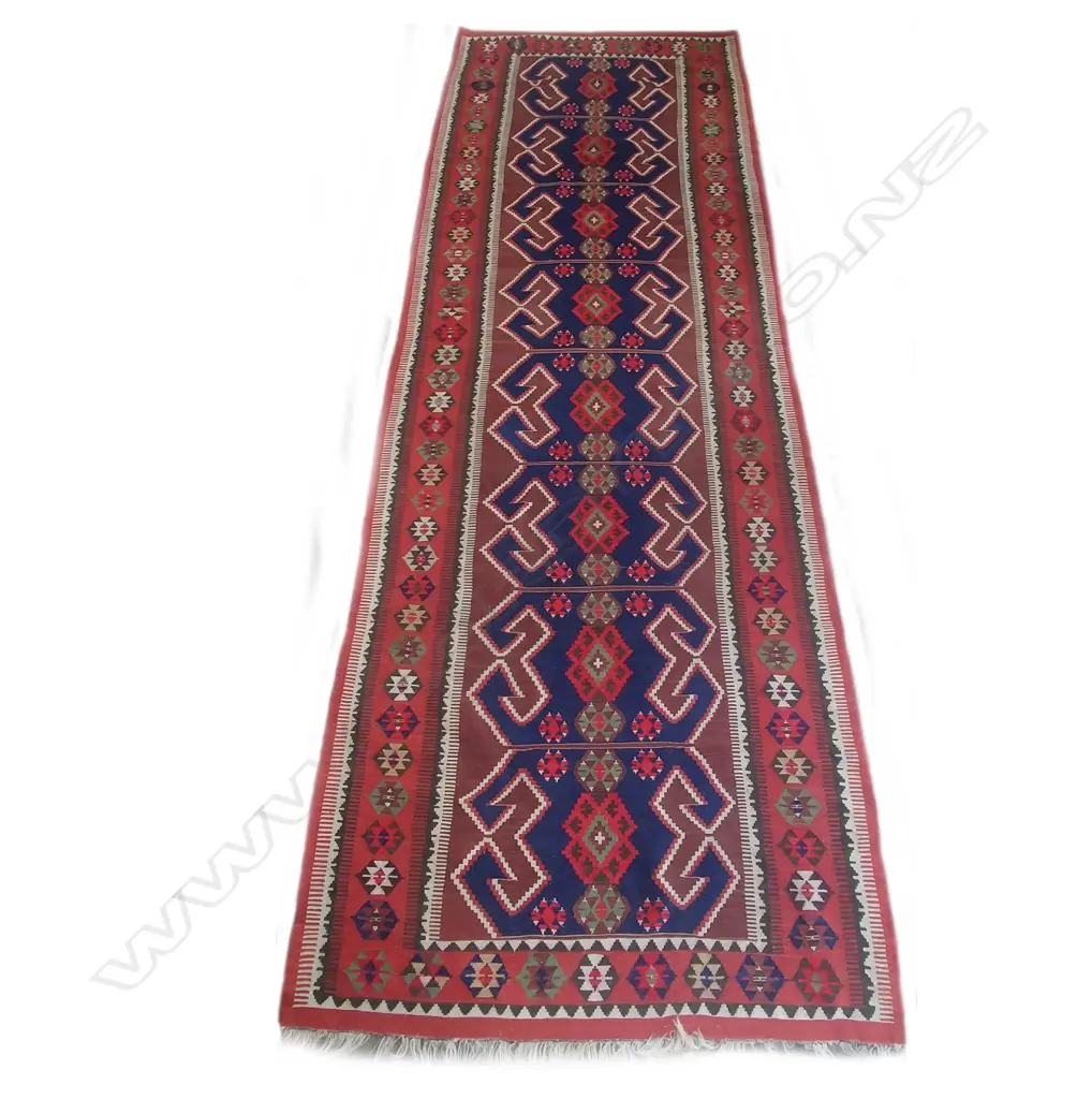 A Turkish Konya Obruk kilim runner Image 1++