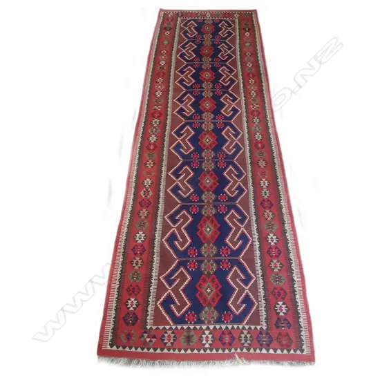 A Turkish Konya Obruk kilim runner
