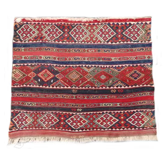 A small old fine quality Kurdish Malatya kilim panel