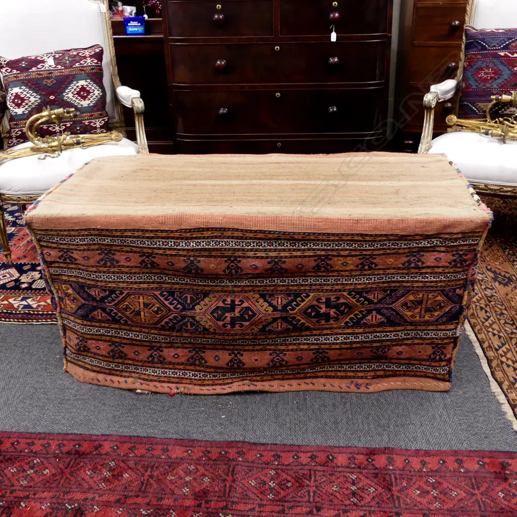A Caucasian Shahsavan kilim bedding bag (mafrash) Image 1++