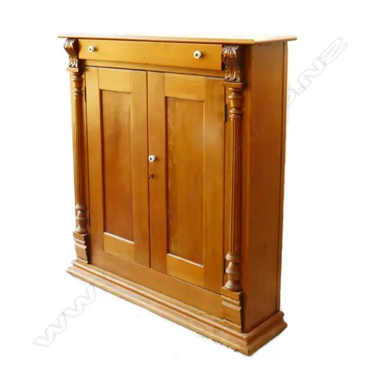 A colonial kauri cabinet