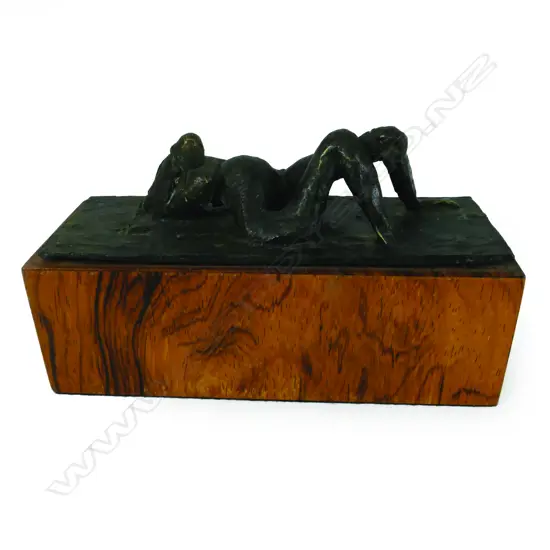 Ted Kindleysides Bronze reclining figure