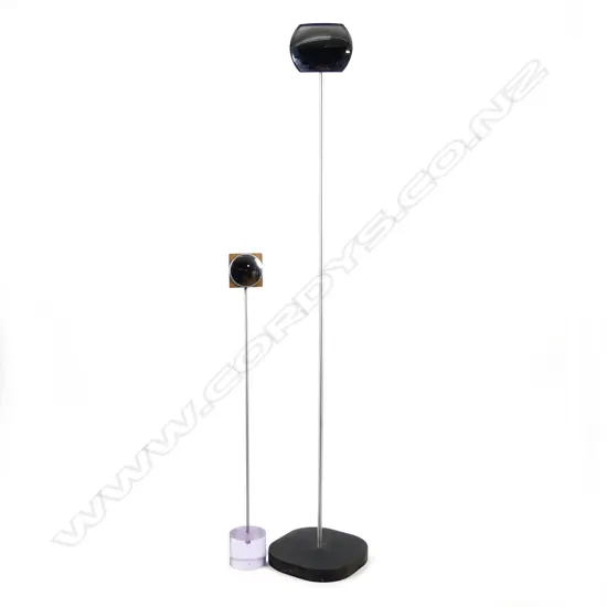 Two small convex mirrors