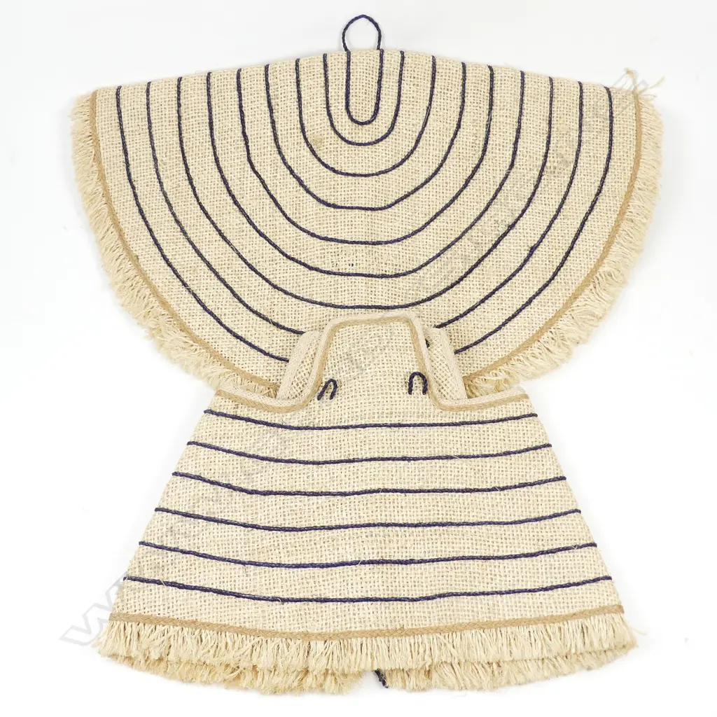 Two woven coir fibre shoulder cape Image 1++