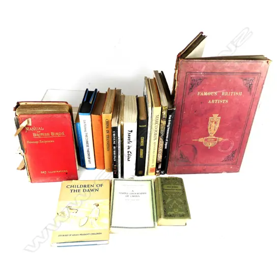 A collection of books