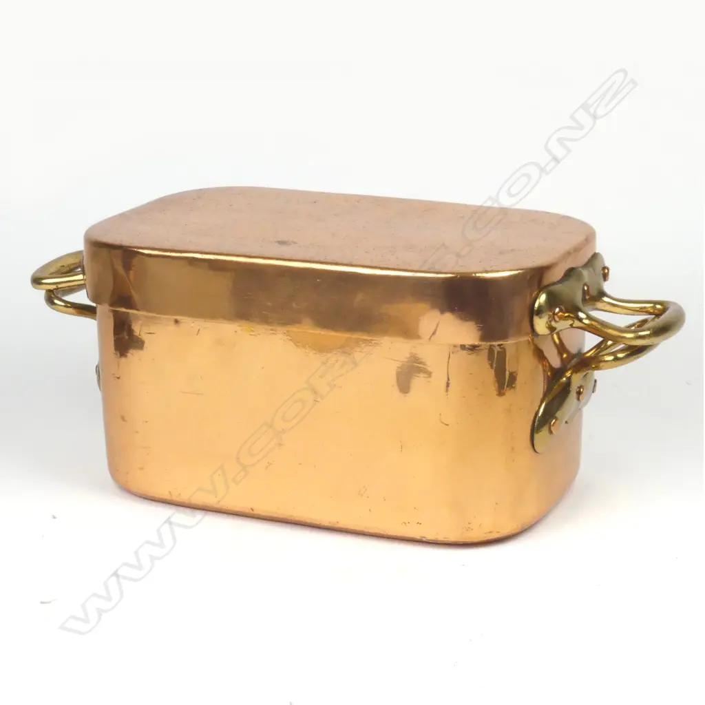 A Victorian copper fish pot Image 1++