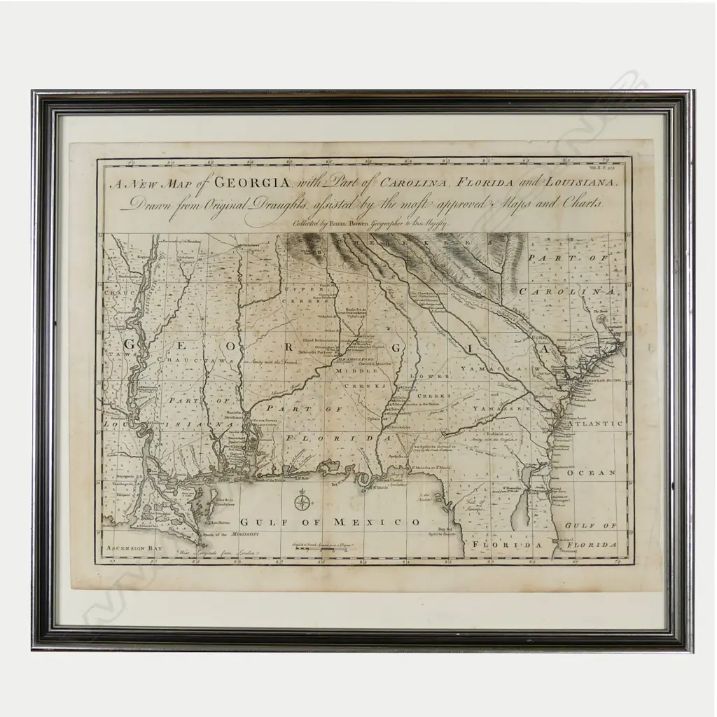 'A New Map of Georgia Image 1++