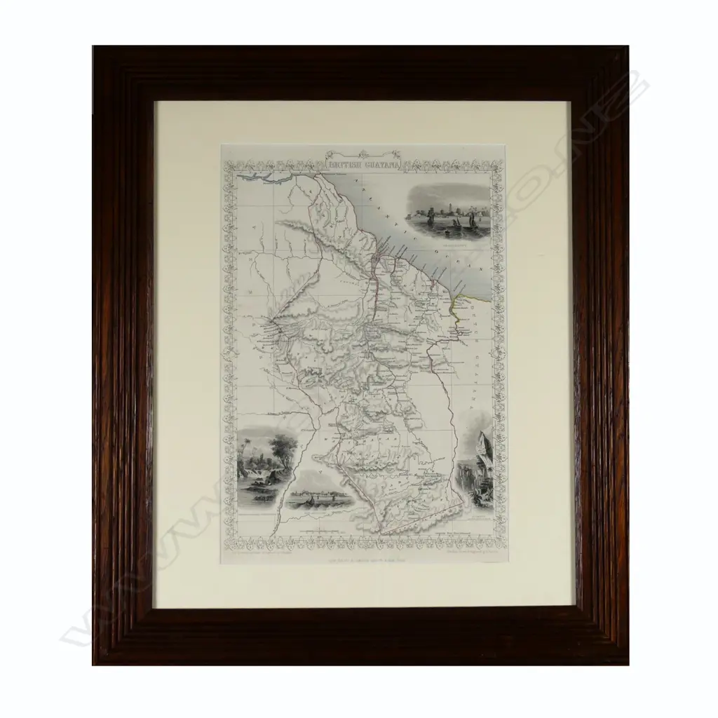 A map of British Guyana Image 1++