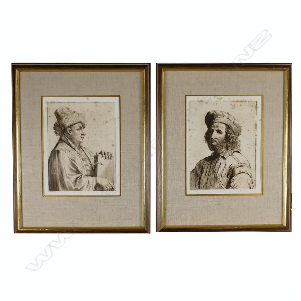 Two etchings by Giuseppe Zocchi Image 1++