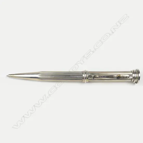 A sterling silver ‘Yard-O-Led’ Corinthian ballpoint pen