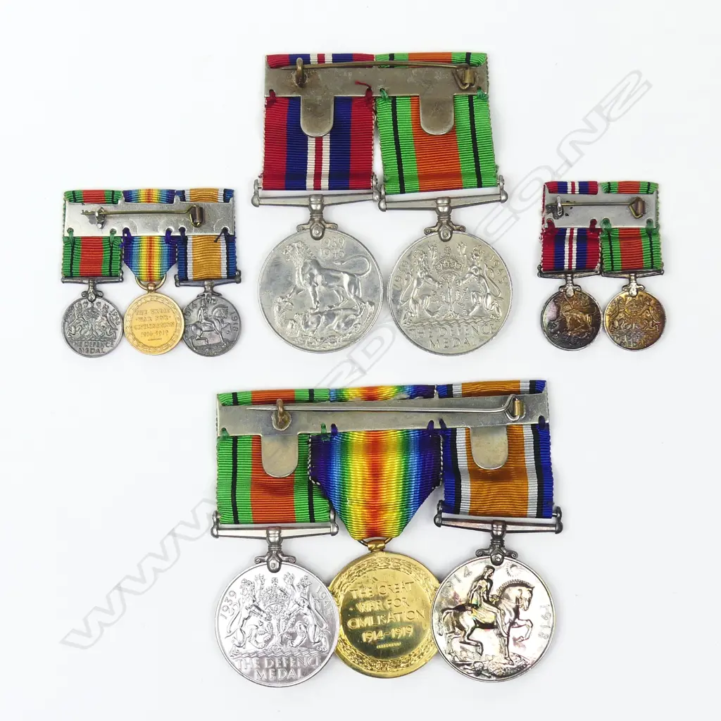 A WWI/WWII medal group to Lieut W Cornish Image 1++