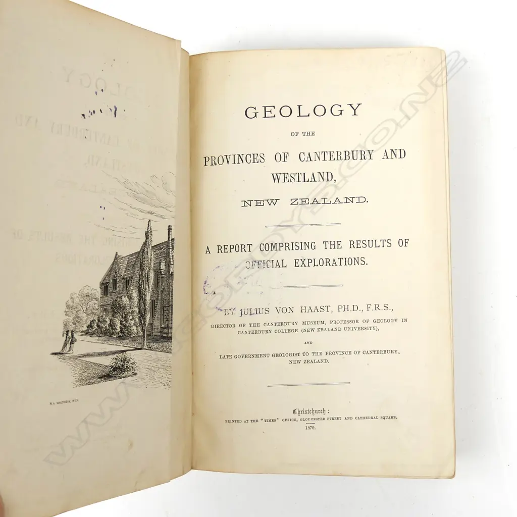 The book 'Geology of Canterbury & Westland Image 1++