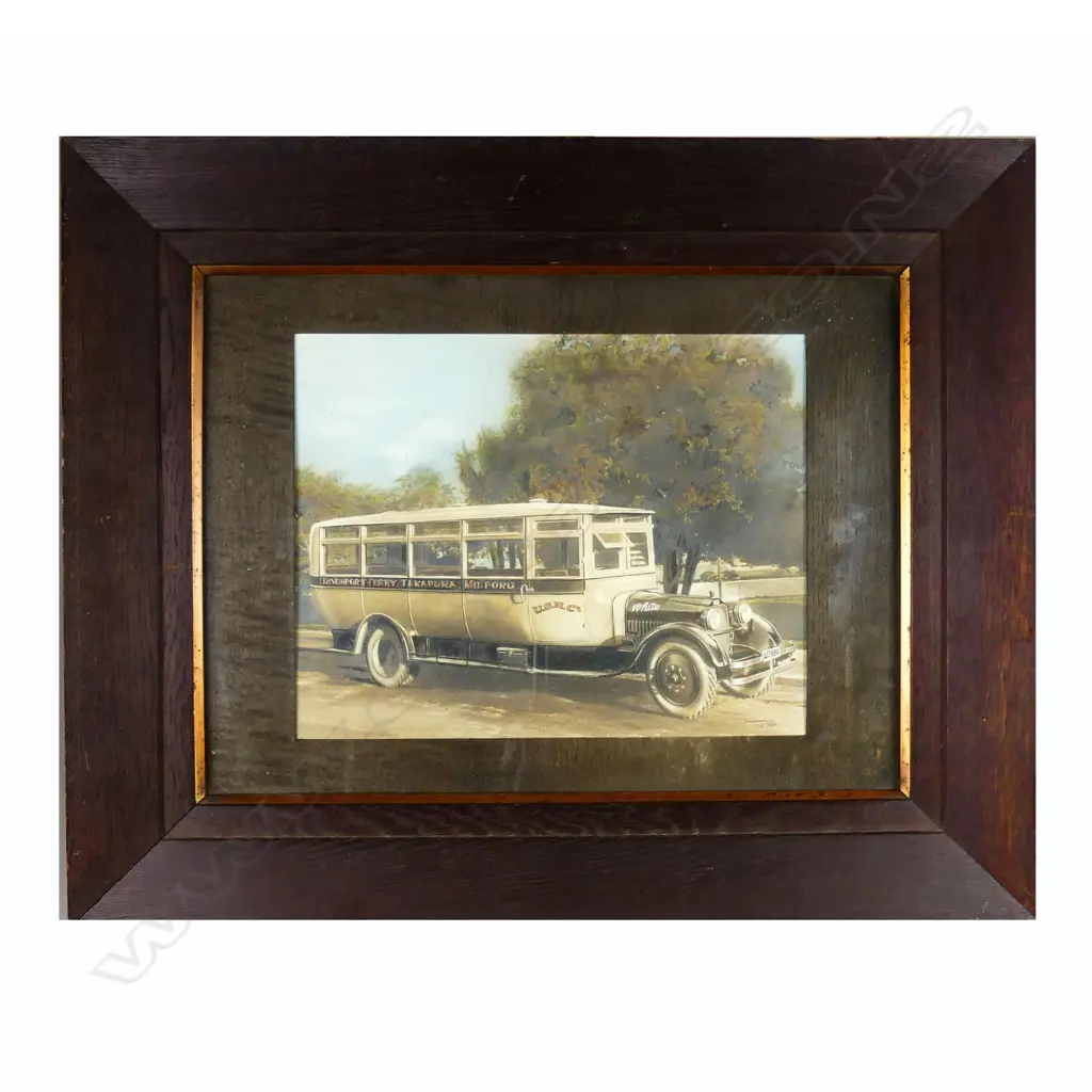 A vintage hand coloured photograph Image 1++