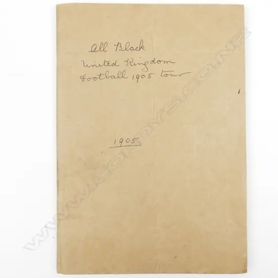 The booklet 'Why the All Blacks Triumphed'