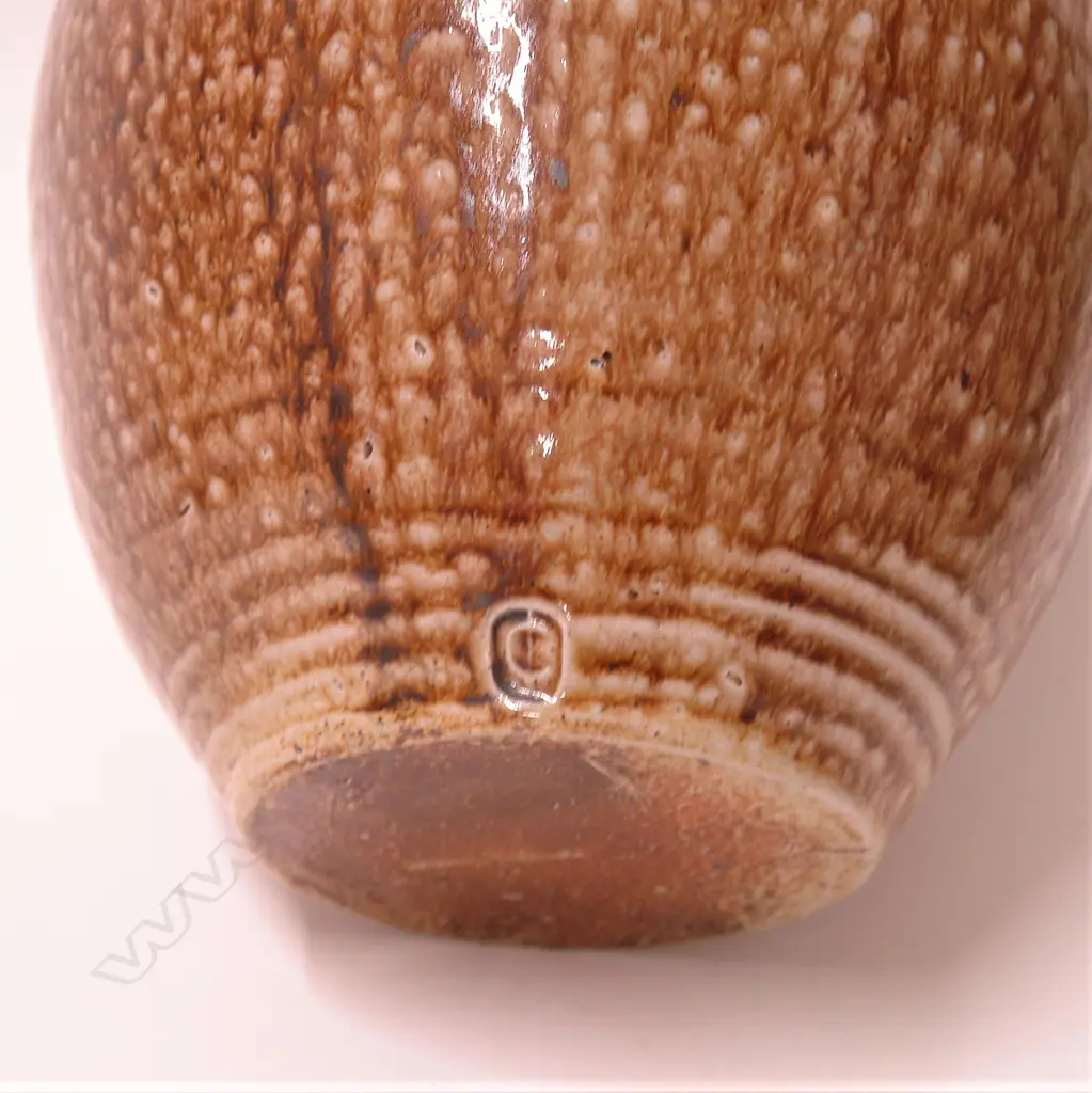 Len Castle Crum Brickworks early salt glazed stoneware beer flagon Image 1++