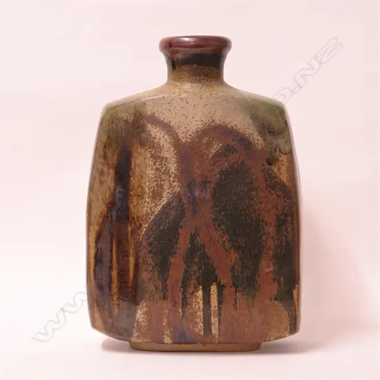 An early Doreen Blumhardt slab vase