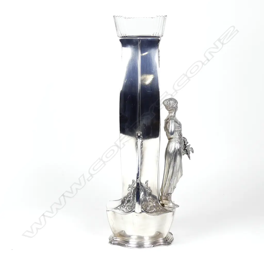 A large WMF silver plated centrepiece vase Image 1++