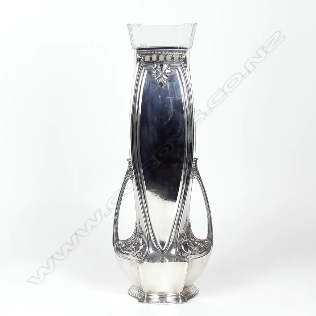 A large WMF silver plated centrepiece vase Image 1++