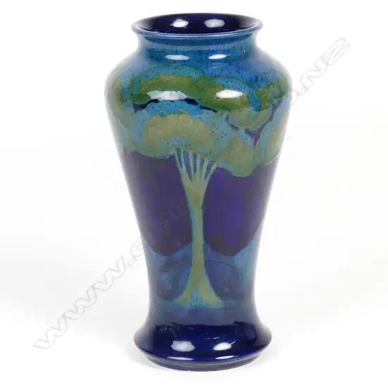 A William Moorcroft 'Moonlit Blue' vase