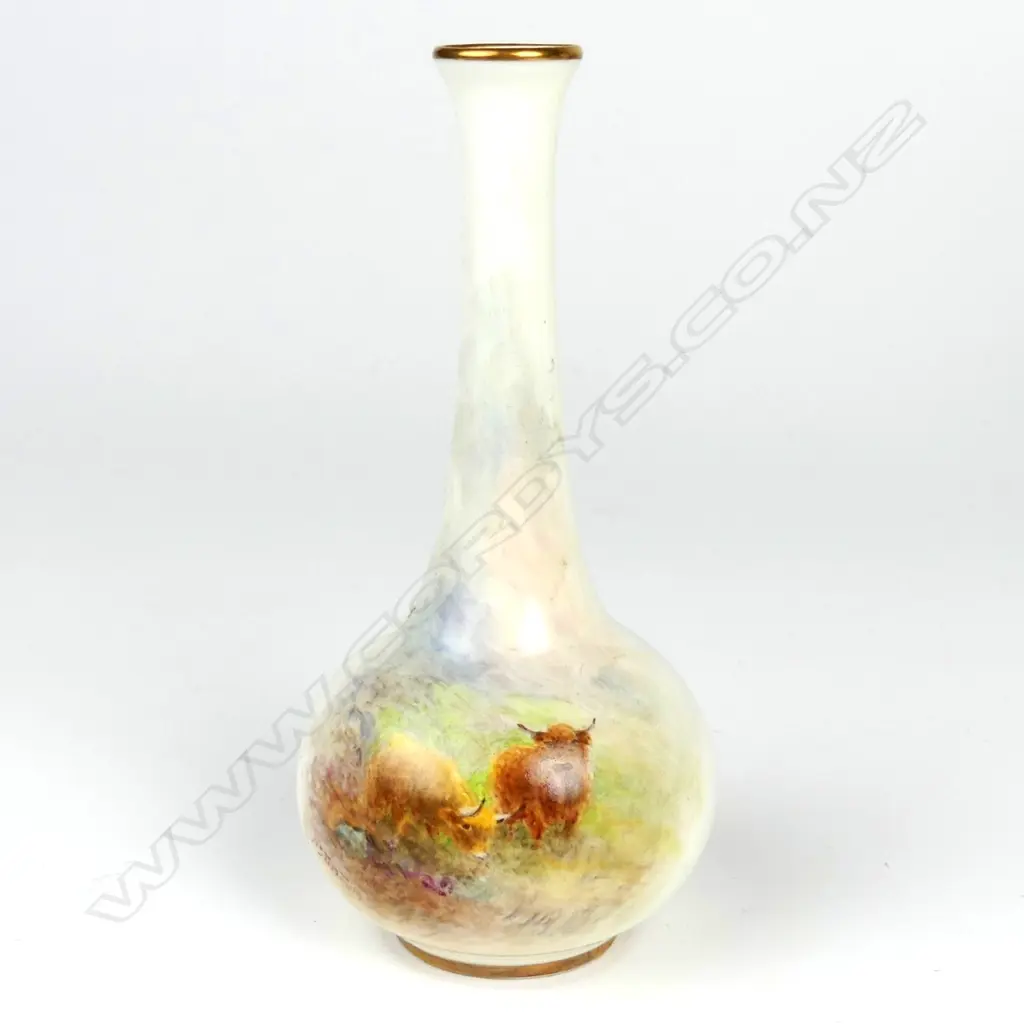 A small Royal Worcester bottle vase Image 1++