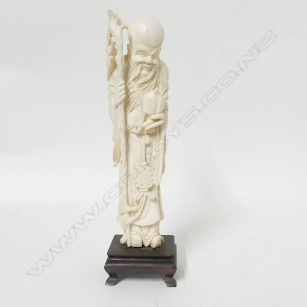 A Chinese ivory figure of Shou Lao Image 1++