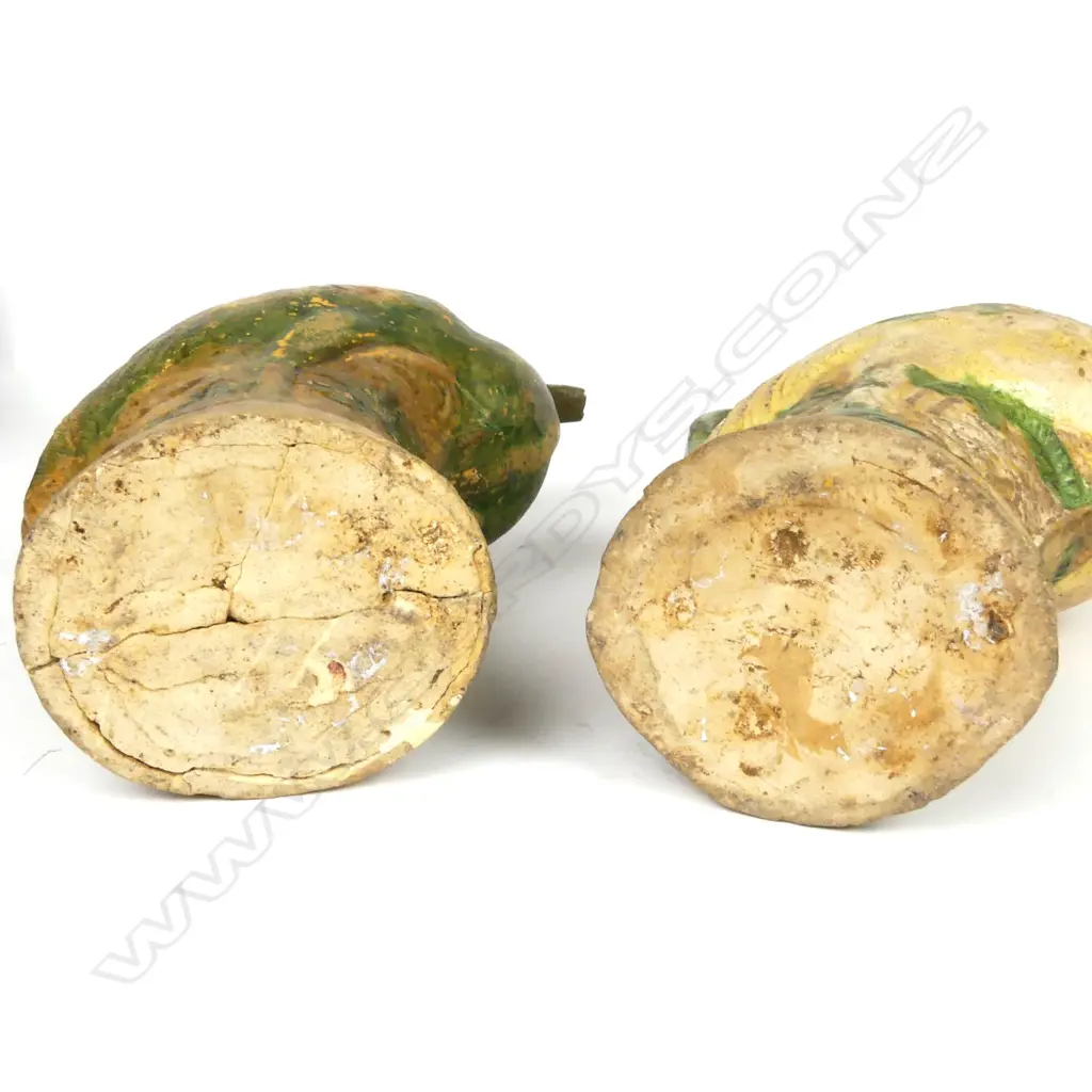 A pair of Chinese earthenware bird ewers Image 1++