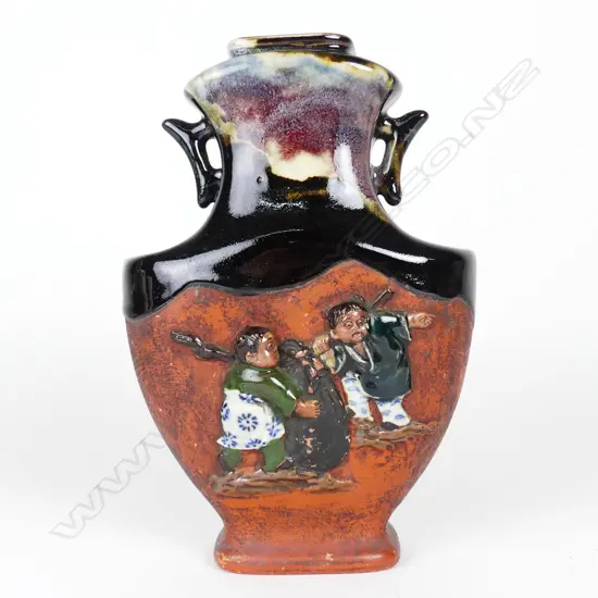 A Japanese Iga ware vase