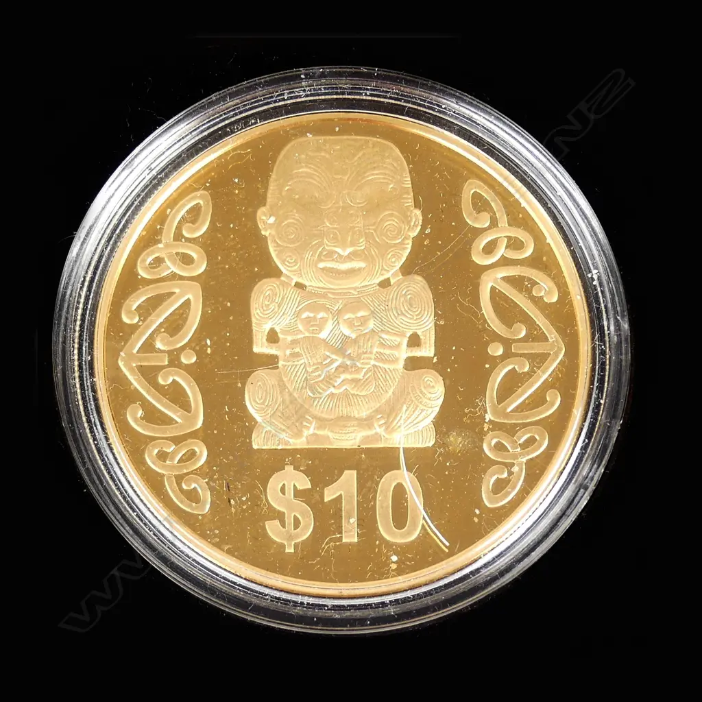 A 2004 NZ proof $10 ‘Pukaki’ gold coin Image 1++