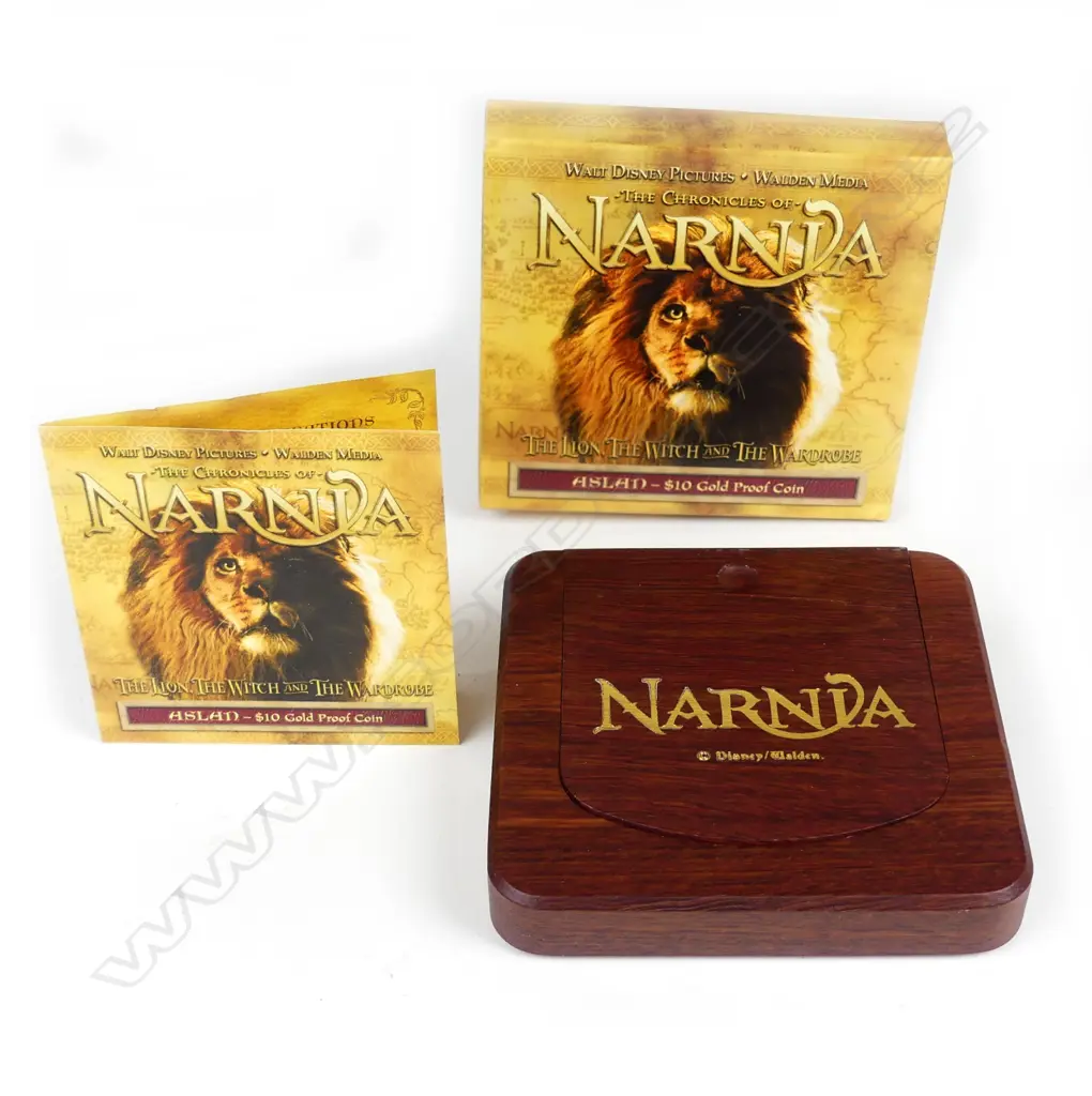 A 2006 NZ proof $10 gold coin ‘The Chronicles of Narnia’ Image 1++