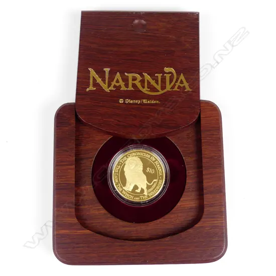 A 2006 NZ proof $10 gold coin ‘The Chronicles of Narnia’