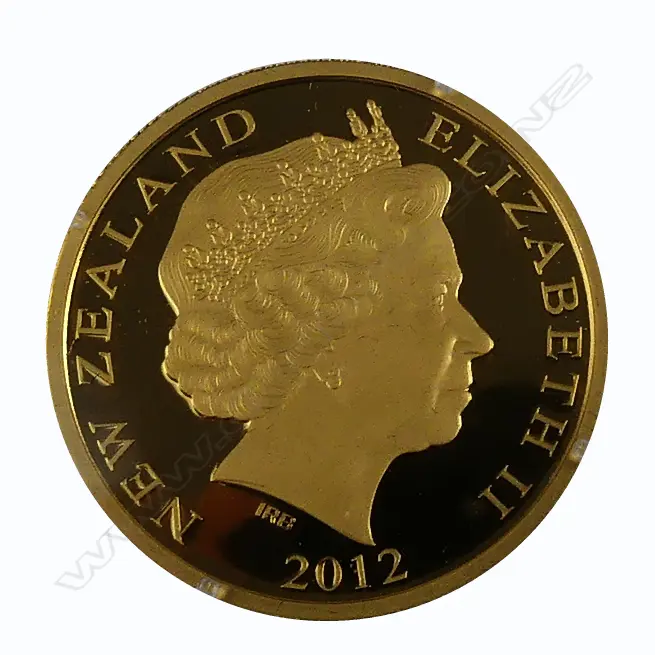 A 2012 NZ $10 gold proof kiwi coin Image 1++