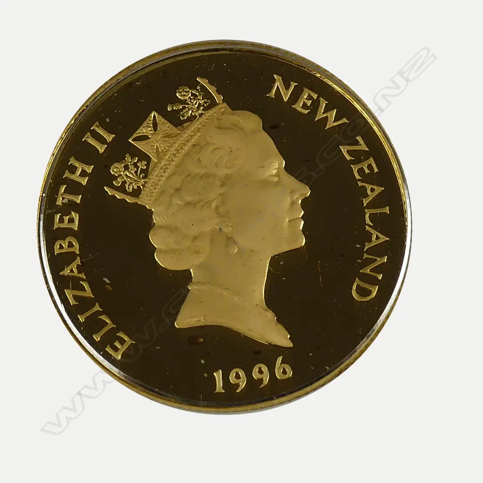 A 1996 NZ $10 General Grant proof gold coin Image 1++