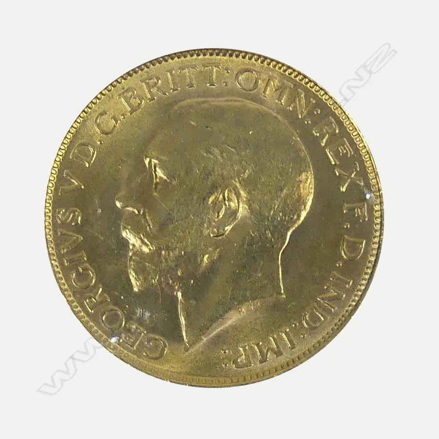 A 1925 full gold sovereign Image 1++