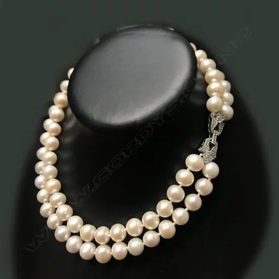 A pearl necklace