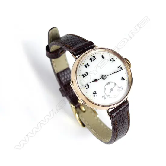 A Rolex 9ct gold lady's wristwatch