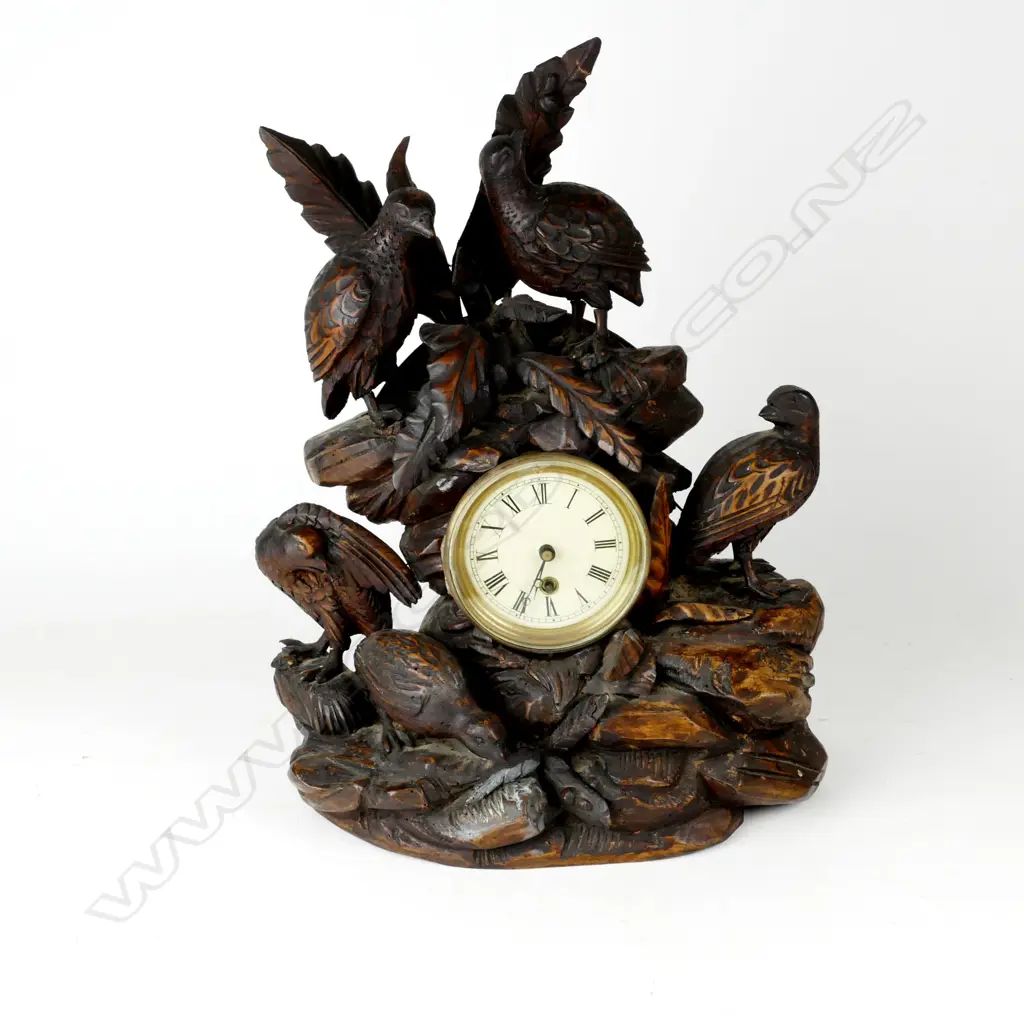 A German Black Forest mantel clock Image 1++
