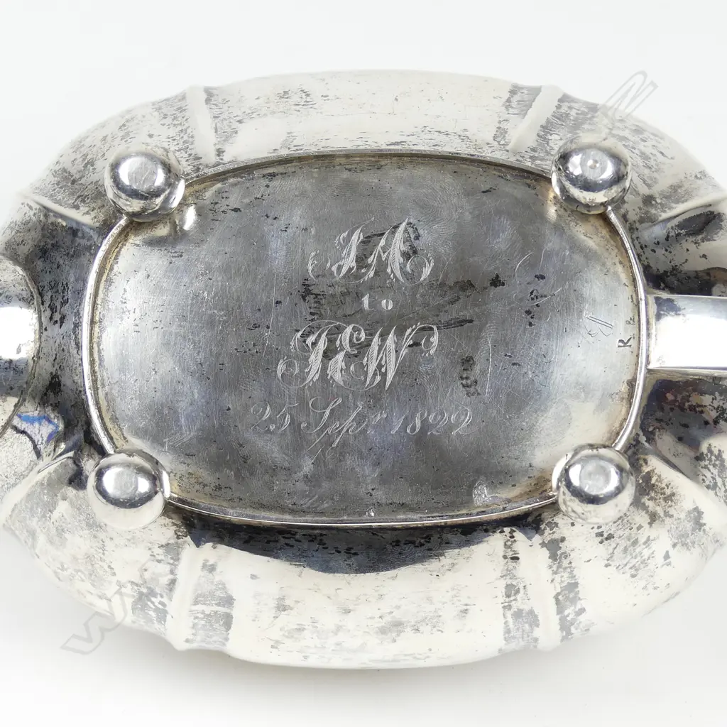 A Regency silver teapot Image 1++