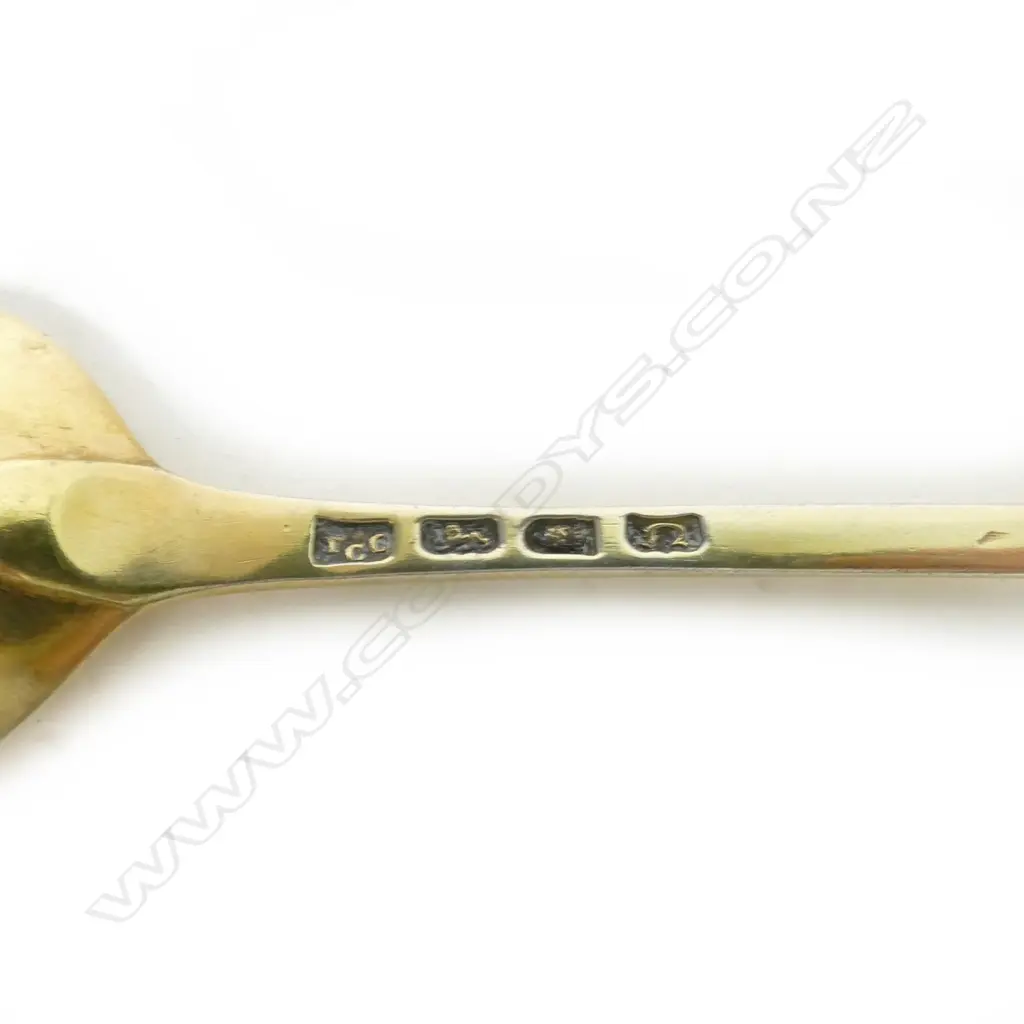 A silver gilt apostle spoon Image 1++