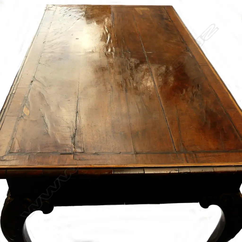 An 18th Century mahogany silver table Image 1++