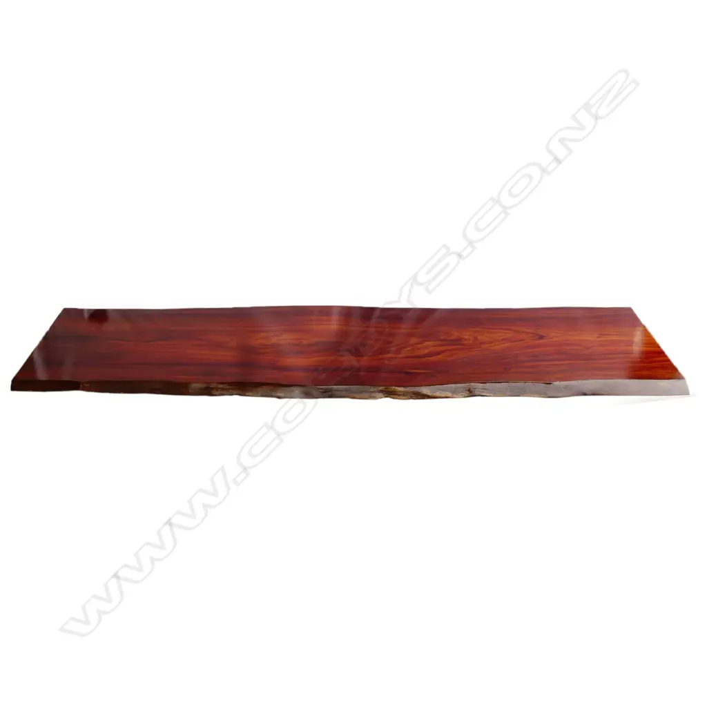 A long table-top size slab of timborana wood Image 1++