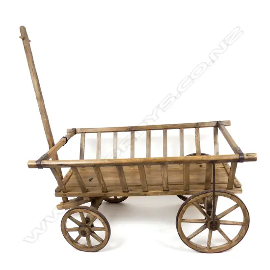 An old European dog cart