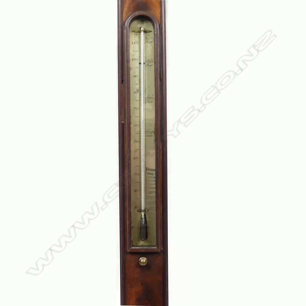 A mid-19thC stick barometer Image 1++