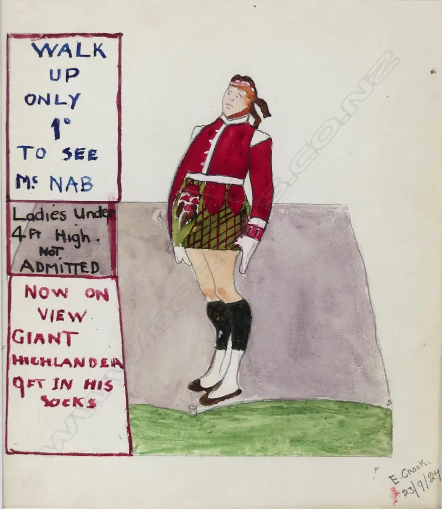 A cartoon 'McNab...Giant Highlander Image 1++