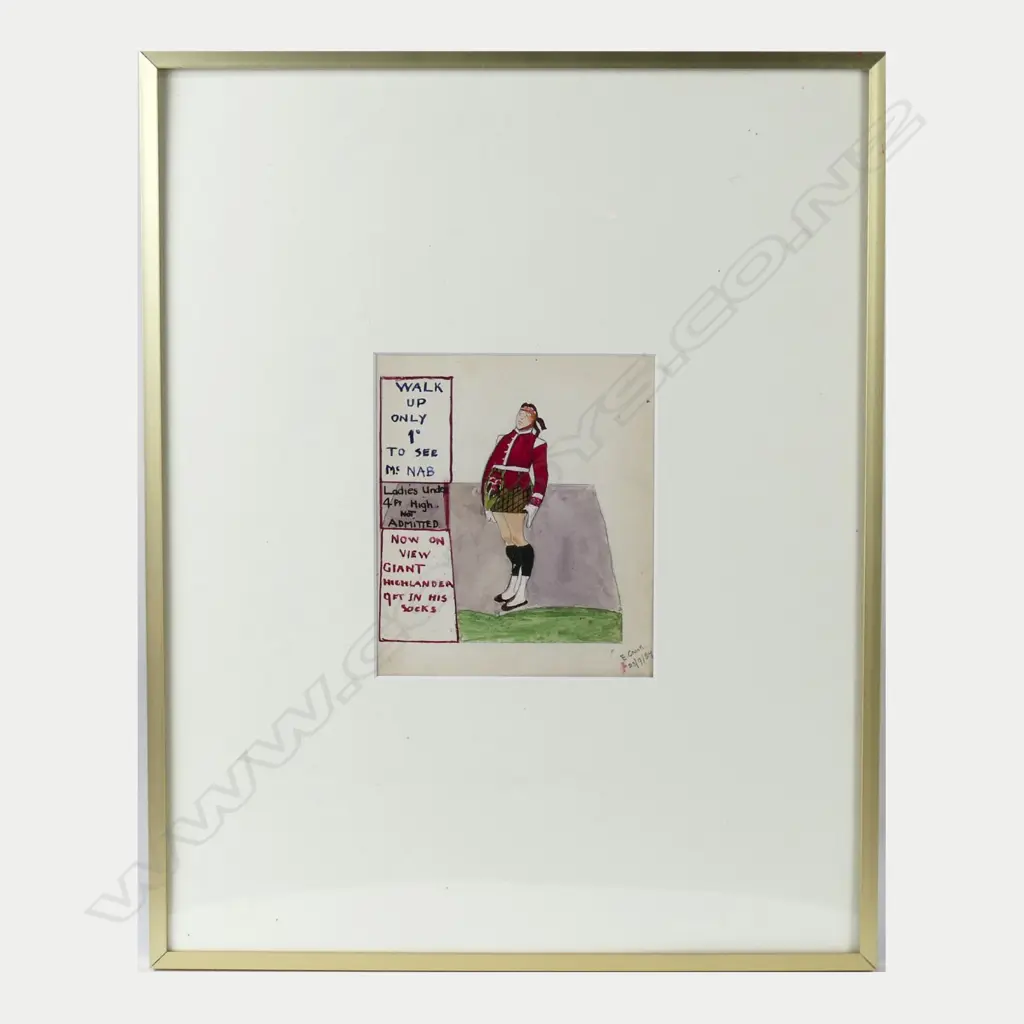 A cartoon 'McNab...Giant Highlander Image 1++