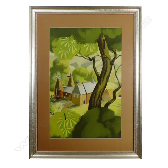 A vintage railway travel poster