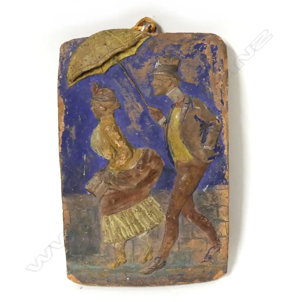 An Edwardian terracotta tile Image 1++