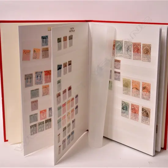 A collection of Australian States stamps