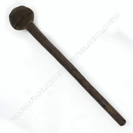 An African knobkerrie club