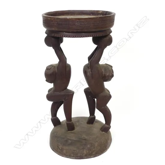 A Trobriand Island hardwood stool