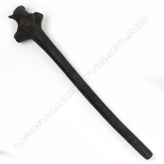 An old Polynesian root-stock club